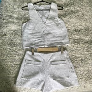 Zara 2-piece Coordinating Set - Shorts and Top
